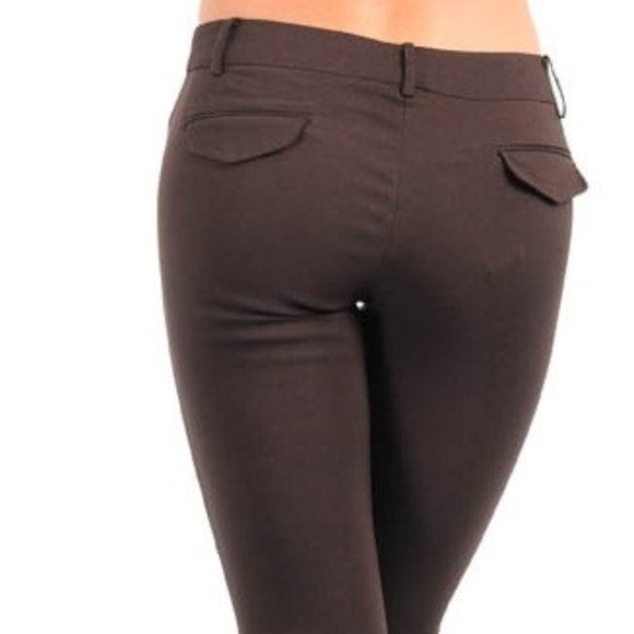Sweet Color Women's Brown Pants - Picture 3 of 6